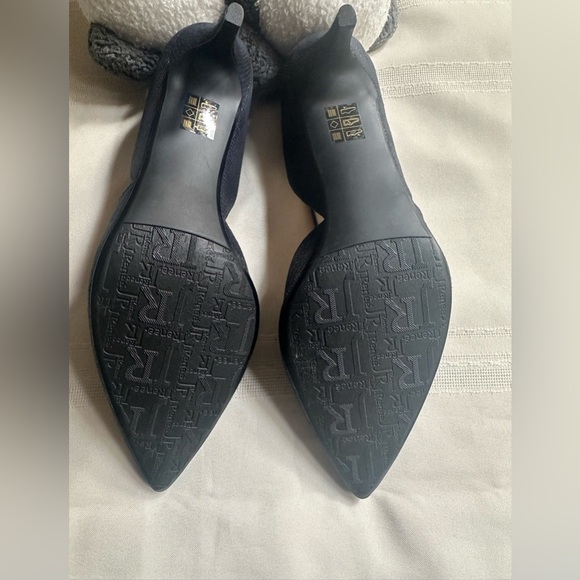 J.Renee Elegant Dark Blue Pointed Heels - Picture 9 of 10